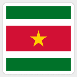 Suriname Flag Sticker